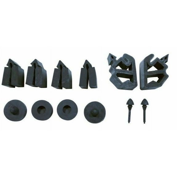 SoffSeal Rubber Bumper Stopper Kit 1966 Chevrolet Chevelle