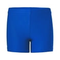 thumbnail image 1 of Soffe 1092G Girls Compression Fit Cheer Boy Short, ROYAL, M, 1 of 1