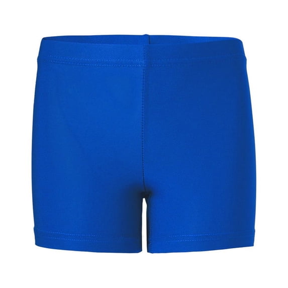 Soffe 1092G Girls Compression Fit Cheer Boy Short, ROYAL, M