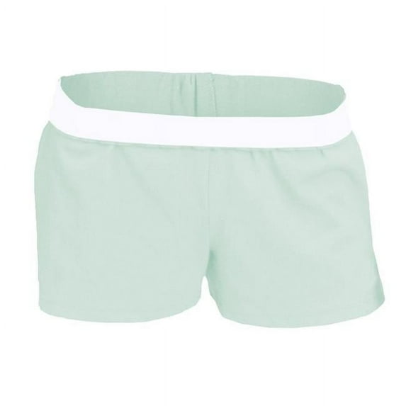 Soffe 3737GCRYSGMED Girls New Authentic Low-Rise Short - Crystal Green, Medium