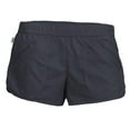 thumbnail image 1 of Soffe 6111V001SML Juniors Low Rise Slick Shorts, Black - Small, 1 of 1