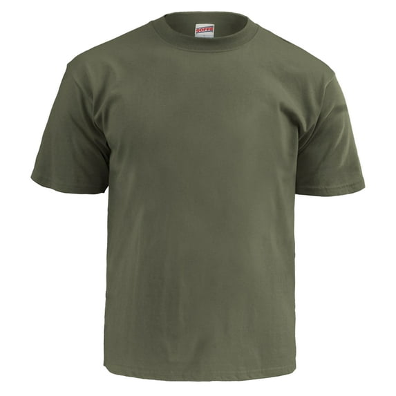 Soffe Boy's Short Sleeve Crewneck Cotton Jersey T-Shirt