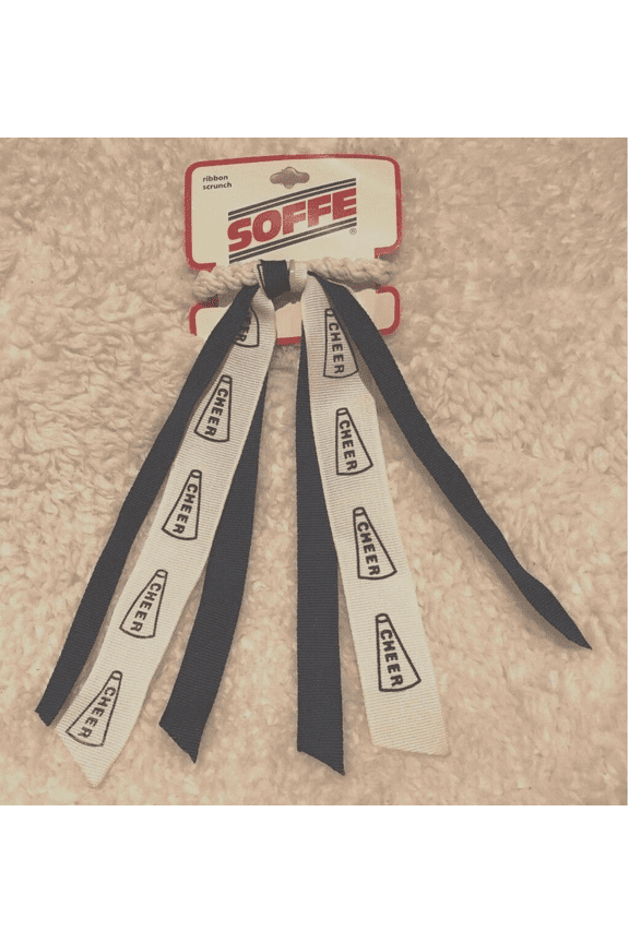Cheer Ribbon Scrunch Navy