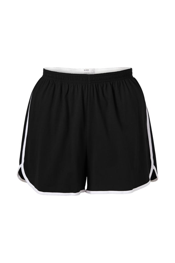 Curves Dolphin Short -5707C, BLACK, 1X