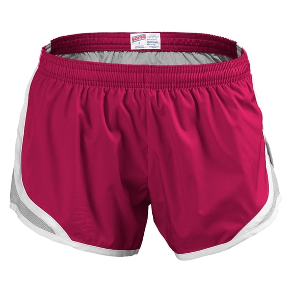 Soffe Girl's Contrast Mesh Team Shorty Short