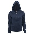 thumbnail image 1 of Soffe Girl's Long Sleeve Rugby Zip Hoodie, 1 of 1