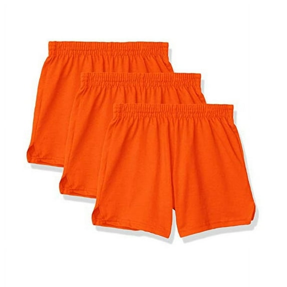 Soffe Girls Authentic Short - B037 (Pack Of 3)