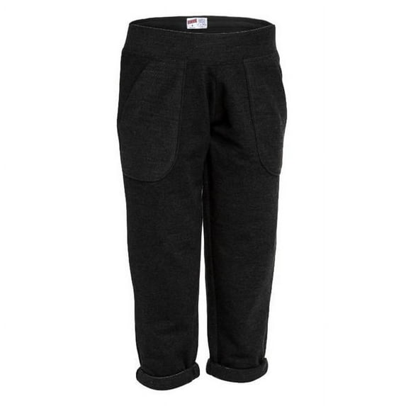 Soffe Girls' Big French Terry Comfy Capri