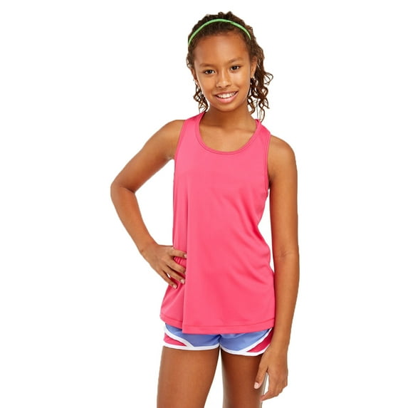Soffe Girls Dri Performance Racer - 1510G