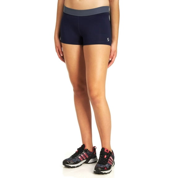 Soffe Girls' Soffe Dri Shorts, Navy, XLarge