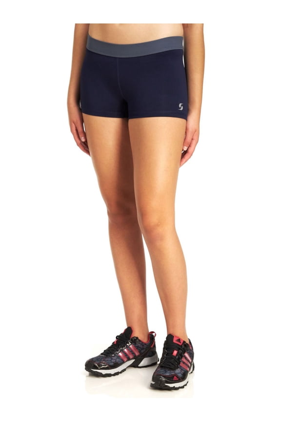Girls' Soffe Dri Shorts, Navy, XSmall