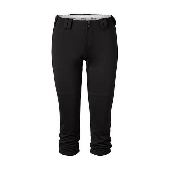 Intensity Women's Home Run Low Rise Premium Belt Loop Fastpitch Softball Pant Black Xs