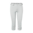 thumbnail image 1 of Soffe Intensity 802038475436 Women Home Run Pant, White - Extra Small, 1 of 1