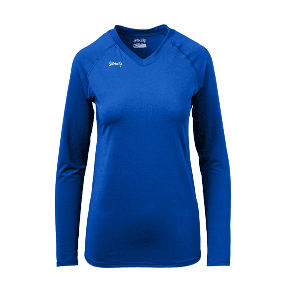 Soffe Intensity Women's Vee Neck Long Sleeve