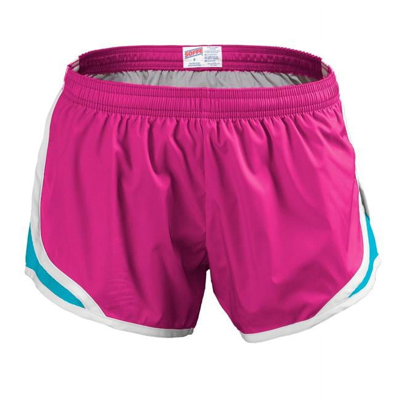 Soffe 081V6BNSML Junior Team Shortsy Shorts, Fuchsia Purple