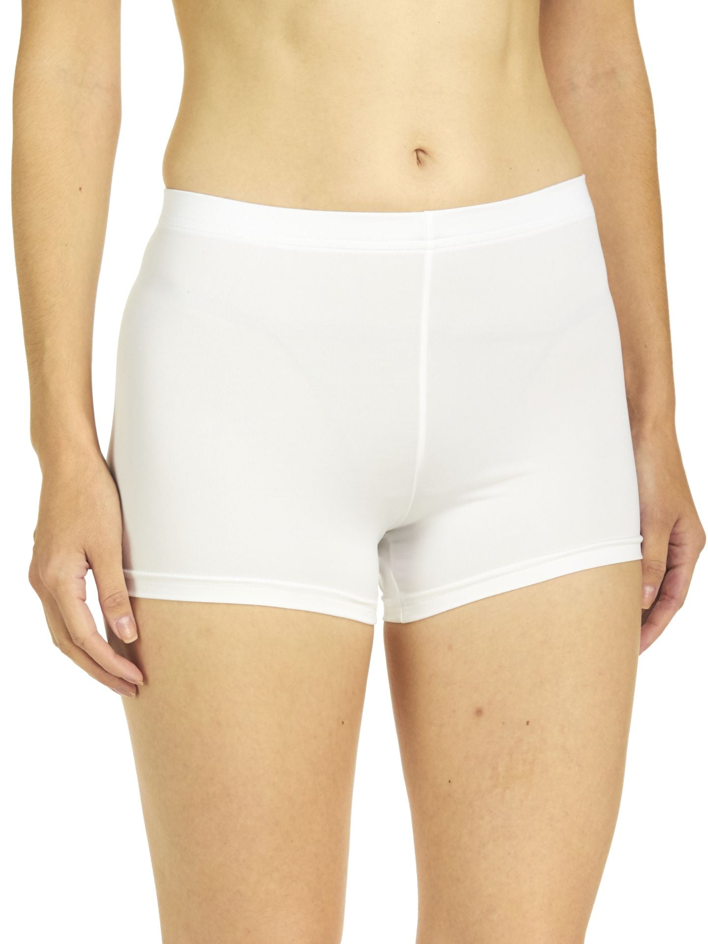 Ladies Shorts White Soffe Shorts Soffe Girls' Authentic Cheer