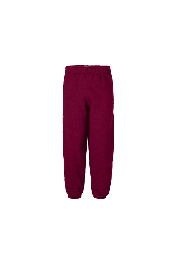 Little Boys' Heavyweight Sweat Pant, Maroon, Large, Maroon, Size Large