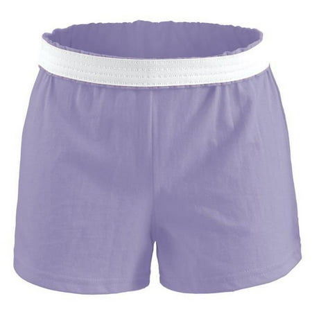 Soffe M037HT532XSM Athletic V-Notch Side Seam Shorts for Junior, Lavender - Extra Small