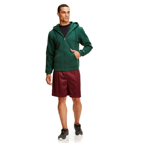 Soffe Men's Classic Full Zip Hood-Sweatshirt - 9377