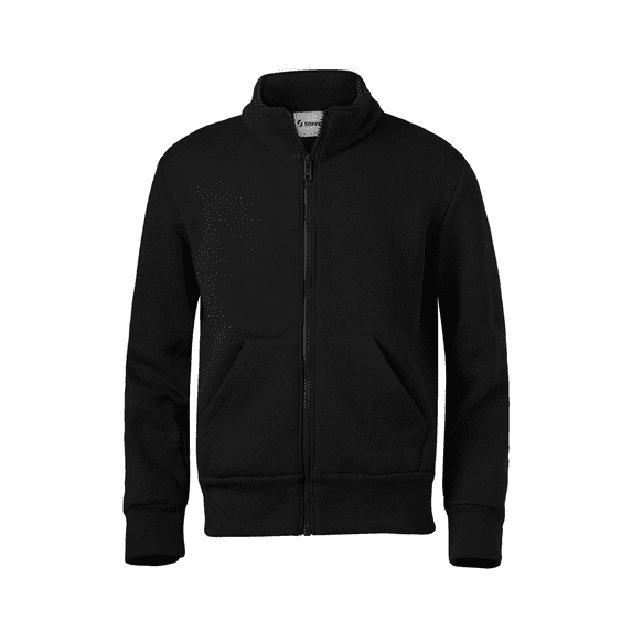 Soffe Men's Full Zip Mock Neck Sweatshirt