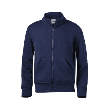 Soffe Men's Full Zip Mock Neck Sweatshirt