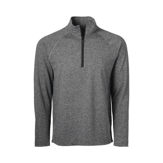 Soffe Men's Melange Quarter Zip