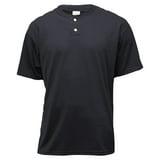 Soffe Men's Short Sleeve Two Button Henley Placket Shirt - Walmart.com