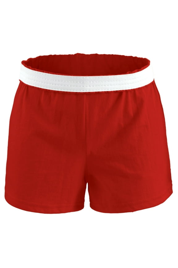 Women's Authentic Athletic Shorts, Red, Size M