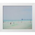 thumbnail image 1 of Soffia, Myan 32x26 White Modern Wood Framed Museum Art Print Titled - Dreams of The Gulf Coast, 1 of 4