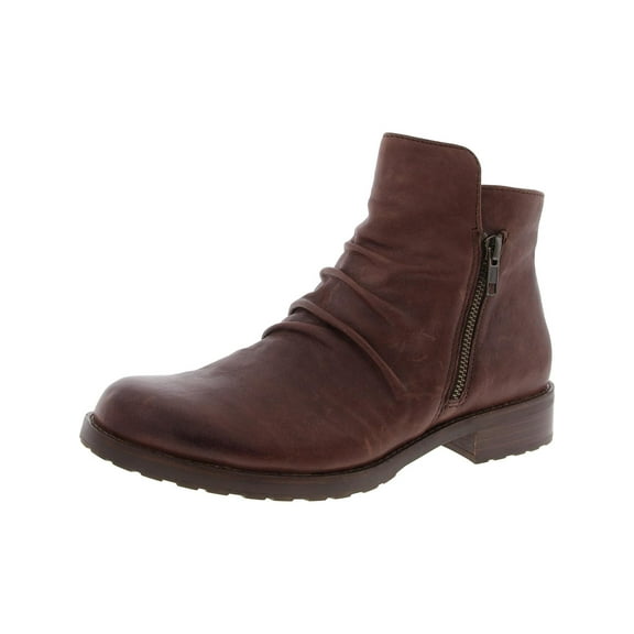 Sofft Womens Beckie II Zipper Leather Ankle Boots