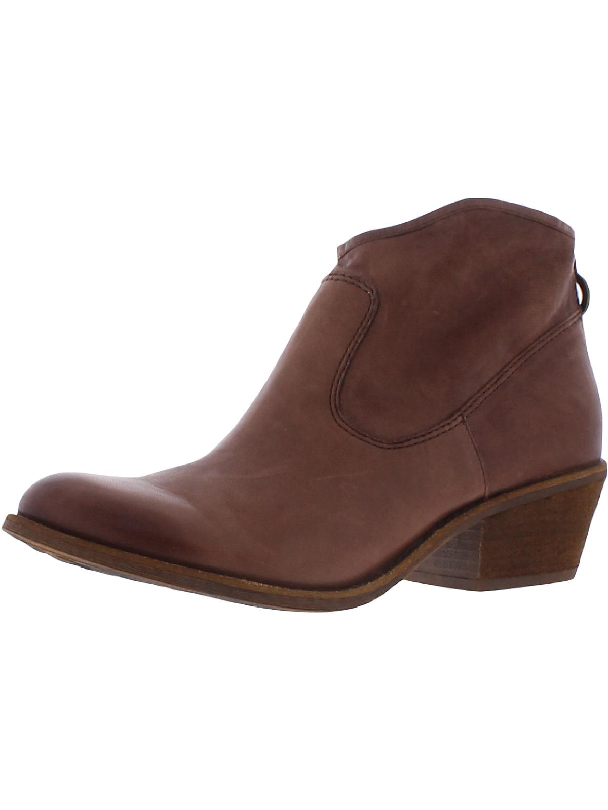 Sofft Womens Leather Aisley Ankle Boots (Cafe, 9)