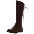 thumbnail image 1 of Sofft Womens Sharnell II Leather Lace-Up Back Riding Boots, 1 of 2