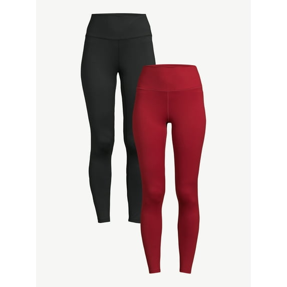 Sofia Active by Sofia Vergara Women’s High Waist 27" Studio Legging, 2-Pack