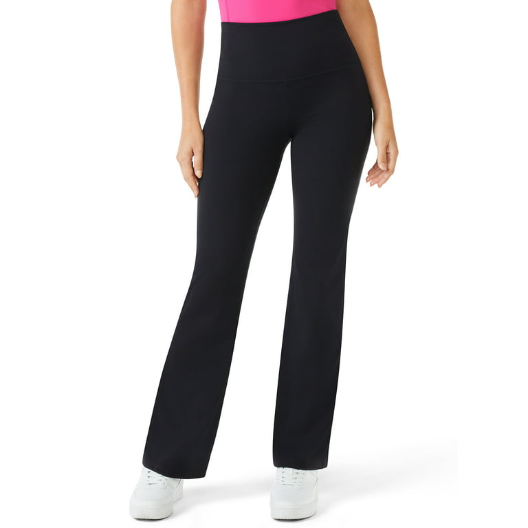 High Waist Fit and Flare Pants