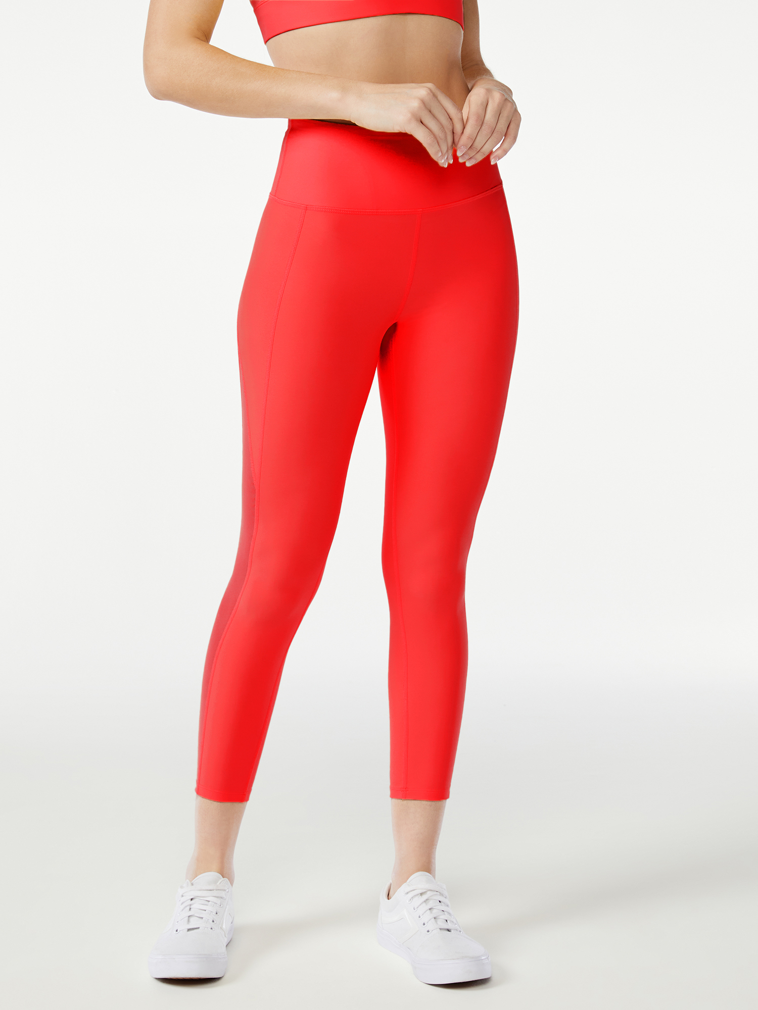 Sofia Active by Sofia Vergara Women's Legging with Mesh Insert, 23