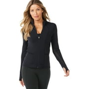 Sofia Active by Sofia Vergara Women’s Super-Soft Lux Zip-Up Jacket