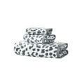 thumbnail image 1 of Sofia Home 3-Piece Leopard Jacquard Towel Set, Gray by Sofia Vergara, 1 of 7