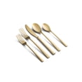 thumbnail image 1 of Sofia Home Gold Satin 18/0 20-Piece Flatware Set, Service for 4 by Sofia Vergara, 1 of 5