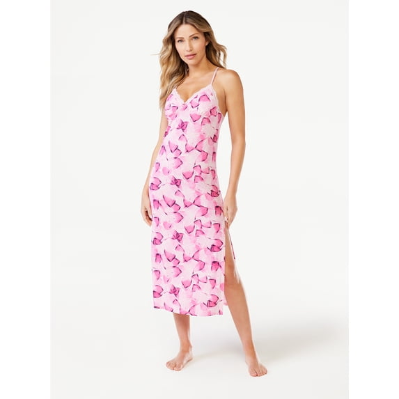 Sofia Intimates Women's Modal and Lace Chemise