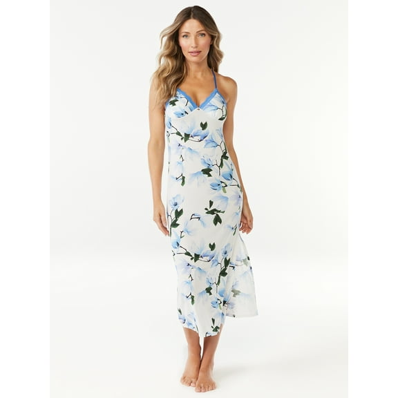 Sofia Intimates Women's Modal and Lace Chemise