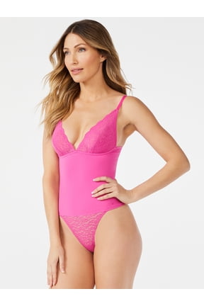 Smoothing Seamless Lace Bodysuit