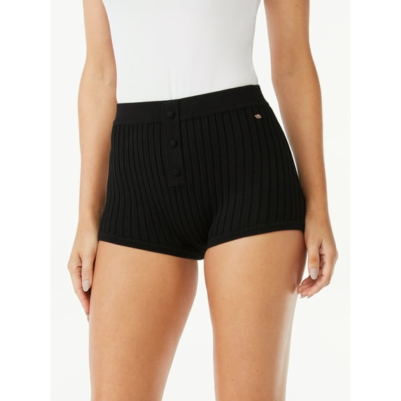 Sofia Intimates by Sofia Vergara Women's Contour Ribbed Shorts