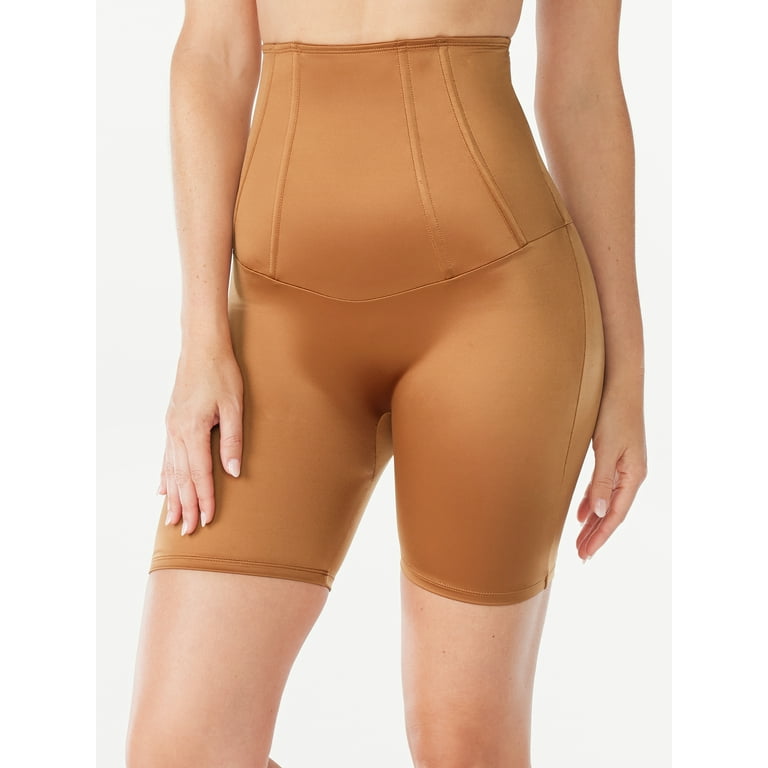 Triumph Shape Sensation Long Leg Panty High Waist Tummy Thigh Control  Shapewear - Brown