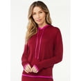 thumbnail image 1 of Sofia Intimates by Sofia Vergara Women's Luxe Knit Lounge Hoodie, 1 of 6