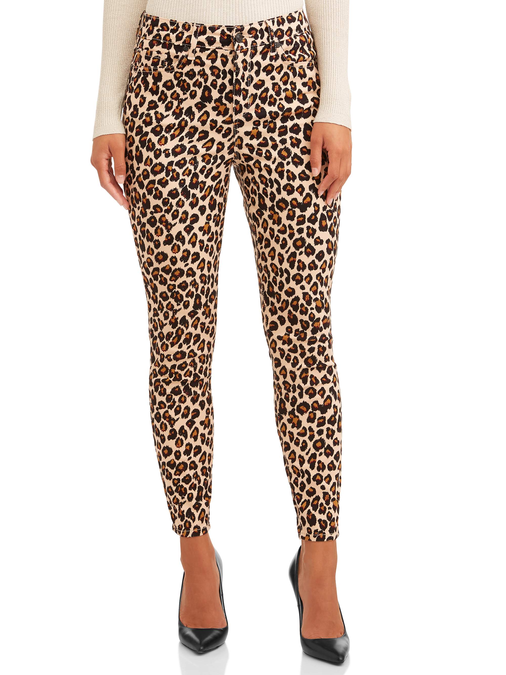 Sofia Jeans Rosa Curvy High Waist Ankle Jean Women's (Neutral Leopard ...
