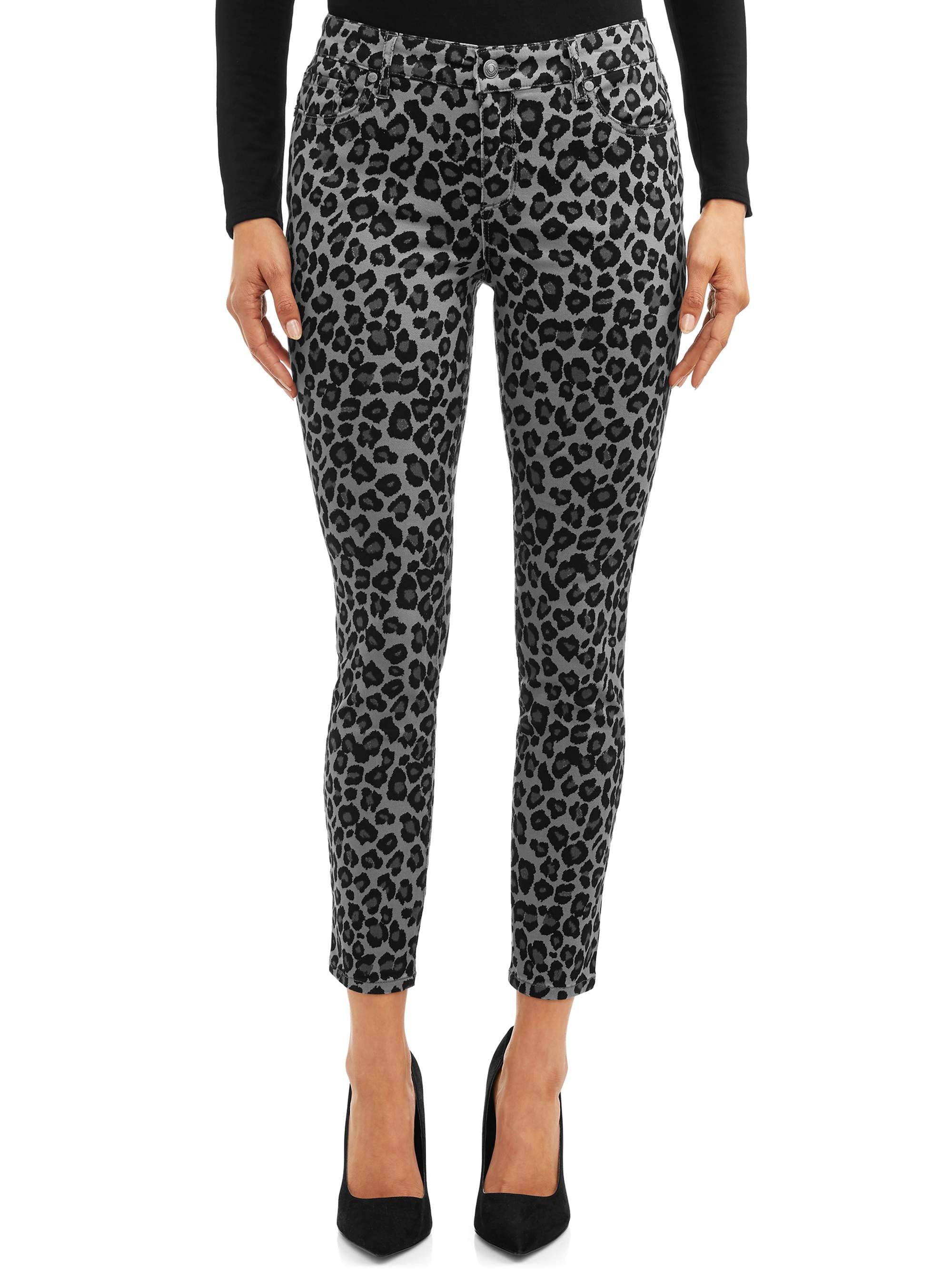 Sofia Jeans Sofia Skinny Leopard Print Mid Rise Stretch Ankle Jean ...