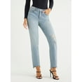 thumbnail image 1 of Sofia Jeans Women's Beatrix Slouchy Boyfriend Mid Rise Distressed Jeans, 27" Inseam, Sizes 0-18, 1 of 6