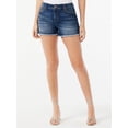 thumbnail image 1 of Sofia Jeans Women's Chi Mid Rise Shortie Shorts, 1 of 6
