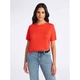 thumbnail image 1 of Sofia by Sofia Vergara Women's and Women's Plus Size Sofia Tee with Short Sleeves, Sizes XS-4X, 1 of 5