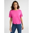 thumbnail image 1 of Sofia by Sofia Vergara Women's and Women's Plus Size Sofia Tee with Short Sleeves, Sizes XS-4X, 1 of 5